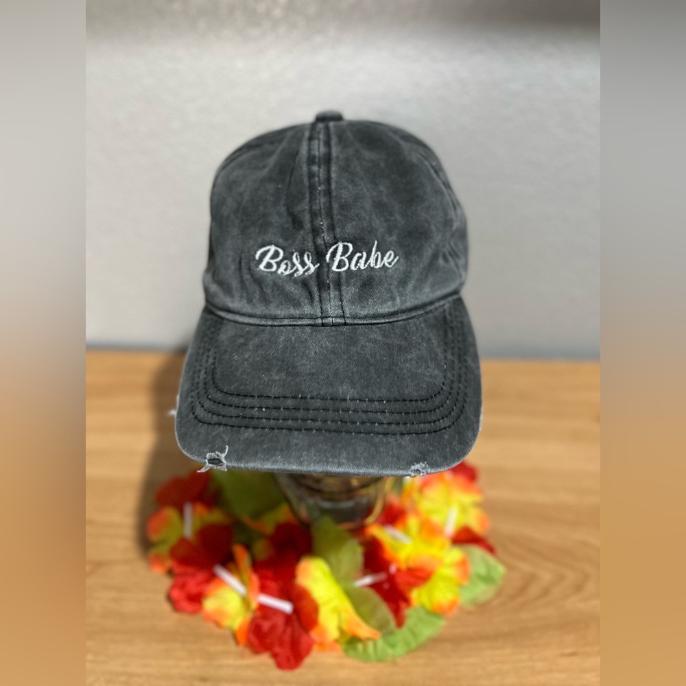 Your next favorite! torrid Vintage-Wash ‘Boss Babe’ hat